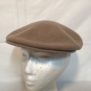 Kangol Vintage Beige Wool Cap Men’s Size Large